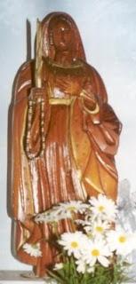 Santa Yolaine de Pleine-Selve, mártir.