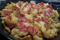 Coliflor con jamón al pimentón