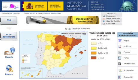 España a través de los mapas ESO y 2º Bachillerato España a través de los mapas ESO y 2º Bachillerato