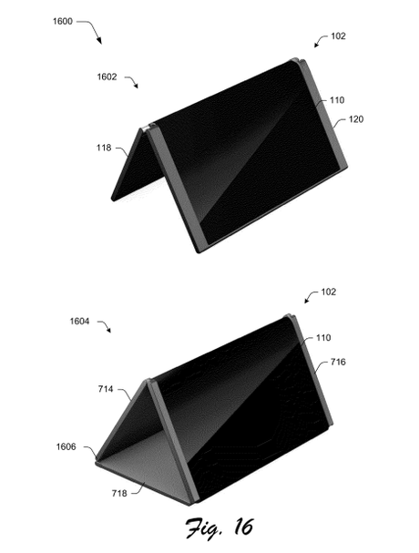 Microsoft patenta un smartphone con pantalla flexible ¿Surface Phone?