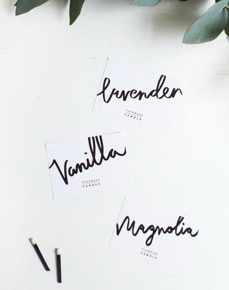 DIY velas aromáticas e imprimibles gratis DIY velas aromáticas e imprimibles gratis