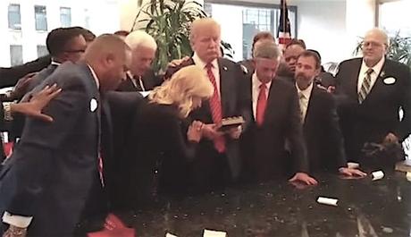 4 pastores en la toma de posesión de Trump
