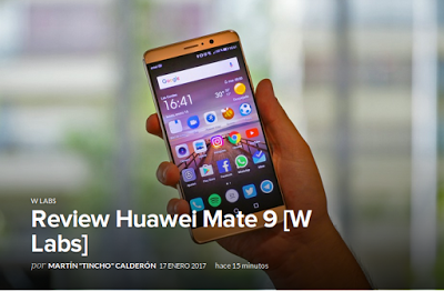Huawei Mate 9 lo máximo de China en teléfono inteligente (Video)