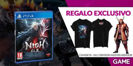 Campaña de reserva de NiOh en GAME Campaña de reserva de NiOh en GAME