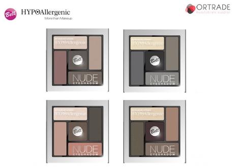 Las nuevas paletitas “Nude Eyeshadow” de BELL HypoAllergenic