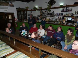 Fotos del encuentro en la Tetería Triskel