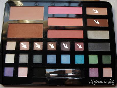 DELIPLUS, paleta Maquilla-T, 4 estaciones: look 2 DELIPLUS, paleta Maquilla-T, 4 estaciones: look 2