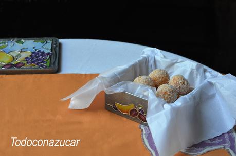 BOLITAS DE ZANAHORIA Y COCO