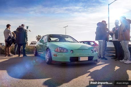 Quedada de coches japoneses en la Mar Bella. Problemas serios de actitud… Quedada de coches japoneses en la Mar Bella. Problemas serios de actitud…