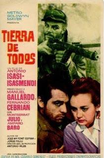 TIERRA DE TODOS (España, 1962) Bélico