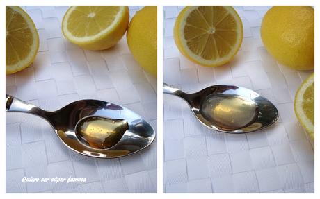 Miel y limón (Vitamina C)