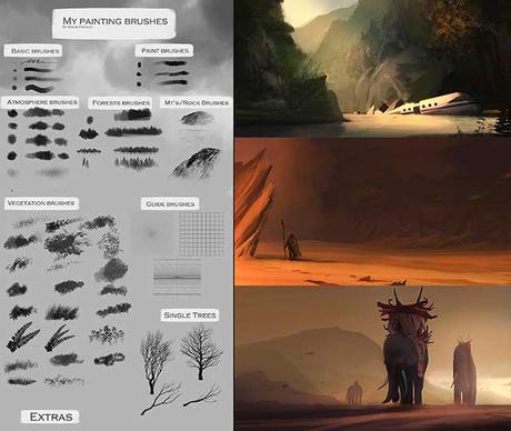 Photoshop-Speedpainting-Brushes-by-Soldatnordsken