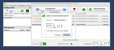 Manten tus documentos sincronizados con FreeFileSync