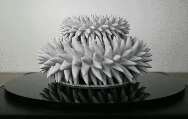 Escultura estroboscópica Las esculturas estroboscópicas animadas de John Edmark