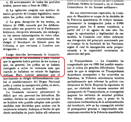 El progrom de 1936 : la violencia fue únicamente árabe.