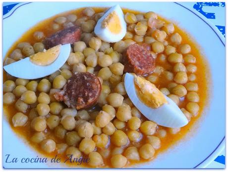 GARBANZOS GUISADOS (Olla GM)