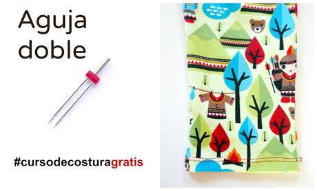 Cómo coser con aguja doble: Tutorial