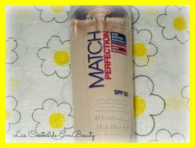 Review Base de maquillaje Match Perfection de Rimmel London