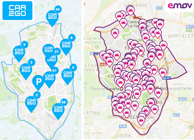 Car2go vs Emov. Grietas por las que tus clientes se irán a tu competencia