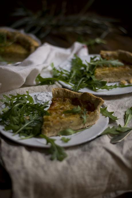 TARTA DE CEBOLLA Y GRUYERE