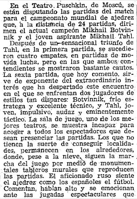 Los Mundiales de Torán - Botvinnik vs Tal 1960 (3) Los Mundiales de Torán - Botvinnik vs Tal 1960 (3)