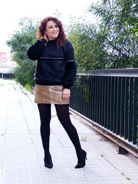 Melange-Boutique blog de moda, fashion blog melange_boutique_fashion_blog_de_moda_sudadera_boho_pelo_chic_outfit_falda_metalica_shein_mango_kaidandizo_antonioborjafotografos_11
