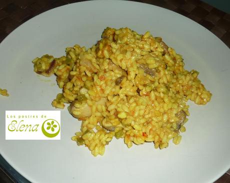 Arroz de setas Arroz de setas