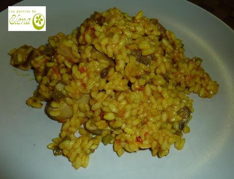 Arroz de setas Arroz de setas