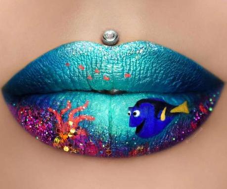 Las mejores ideas de labios de fantasía o lip art [FOTOS]