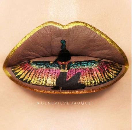 Las mejores ideas de labios de fantasía o lip art [FOTOS]