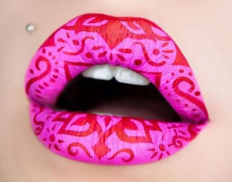 Las mejores ideas de labios de fantasía o lip art [FOTOS]