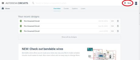 123D circuits: Simulador de programas Arduino