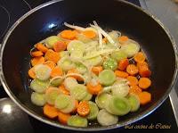 Verduritas salteadas con couscous Verduritas salteadas con couscous