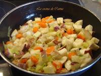 Verduritas salteadas con couscous Verduritas salteadas con couscous