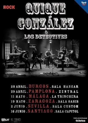 Quique González anuncia nuevos conciertos para 2017