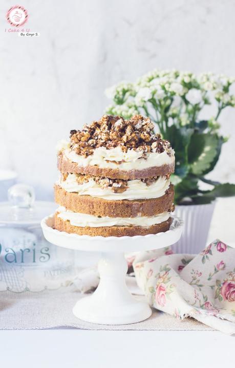 Tarta de Palomitas de Dulce de Leche