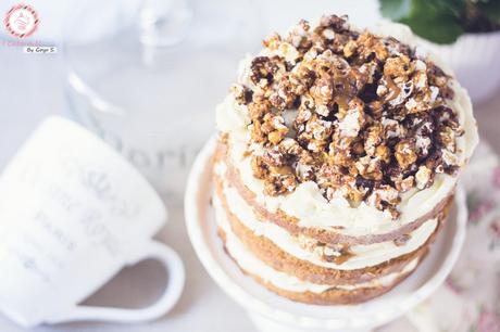 Tarta de Palomitas de Dulce de Leche