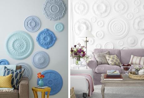 Decora tus paredes con rosetones Decora tus paredes con rosetones