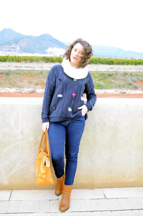 Jersey con pompones Jersey con pompones