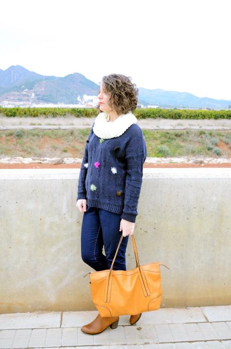 Jersey con pompones Jersey con pompones