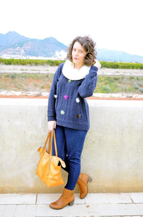 Jersey con pompones Jersey con pompones