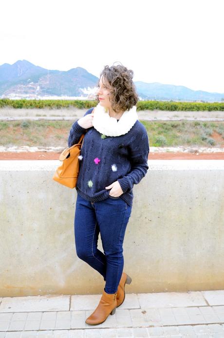 Jersey con pompones Jersey con pompones