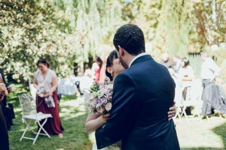 Boda de Sonia y David en Aranjuez Bossanova - Sonia + David - Palacio de Silvela (0468)