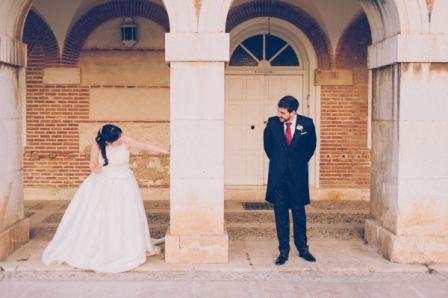Boda de Sonia y David en Aranjuez Bossanova - Sonia + David - Palacio de Silvela (1071)