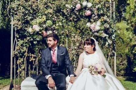 Boda de Sonia y David en Aranjuez Bossanova - Sonia + David - Palacio de Silvela (0374)