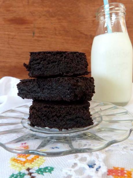 brownies de cacao | receta facilísima