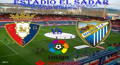 CA.OSASUNA vs MALAGA CF