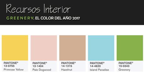 Greenery. El color del año 2017