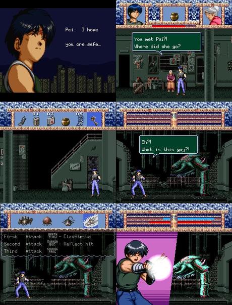 3×3 Eyes – Juuma Houkan de Super Nintendo traducido al inglés