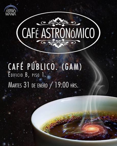 Café astronómico en GAM, Santiago